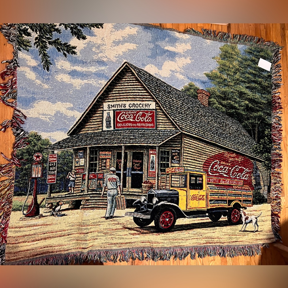 Coca Cola Tapestry blanket